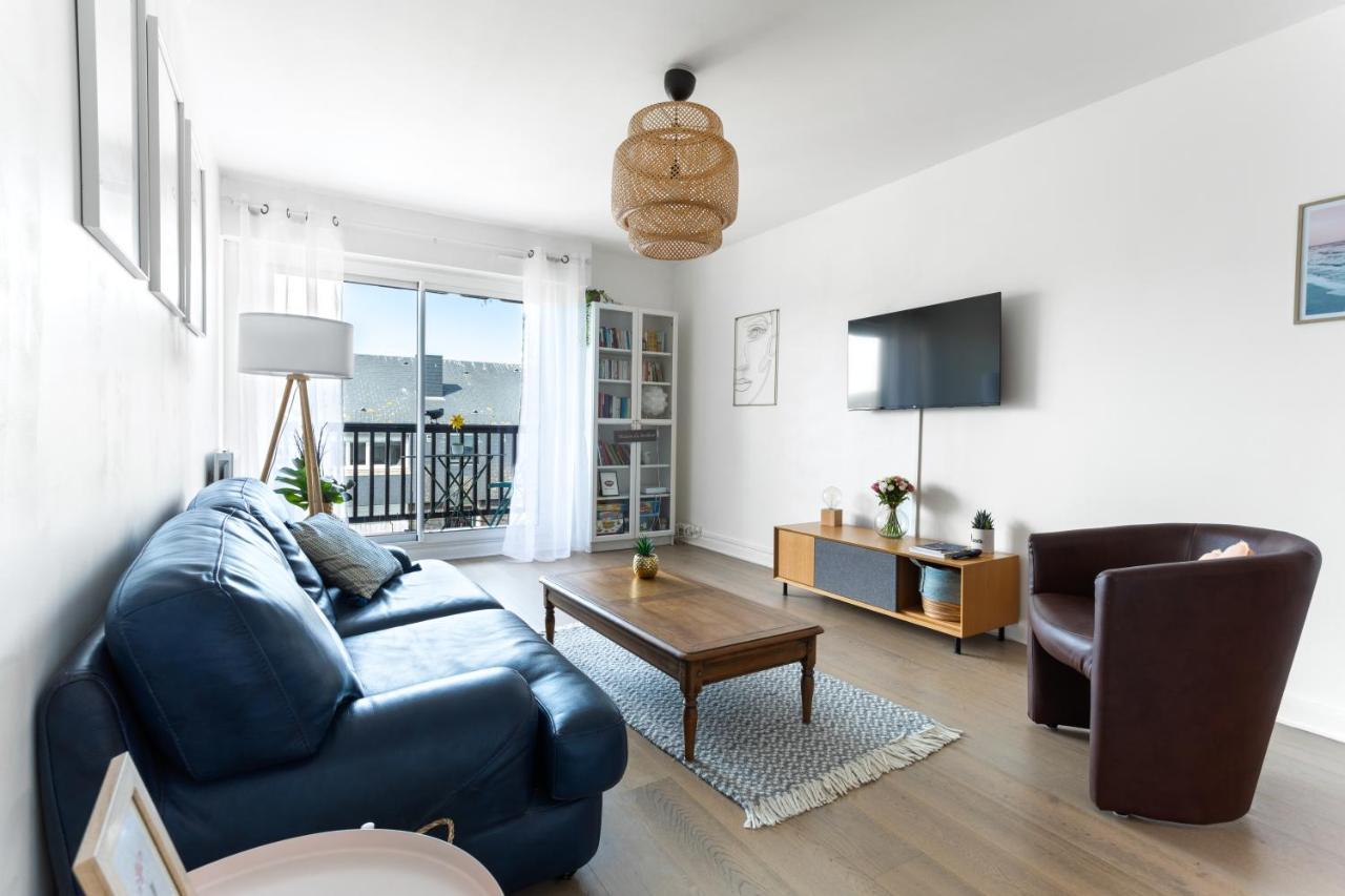 Apartamento Le Cosy Avec Piscine, Balcon Et Parking Trouville-sur-Mer Exterior foto